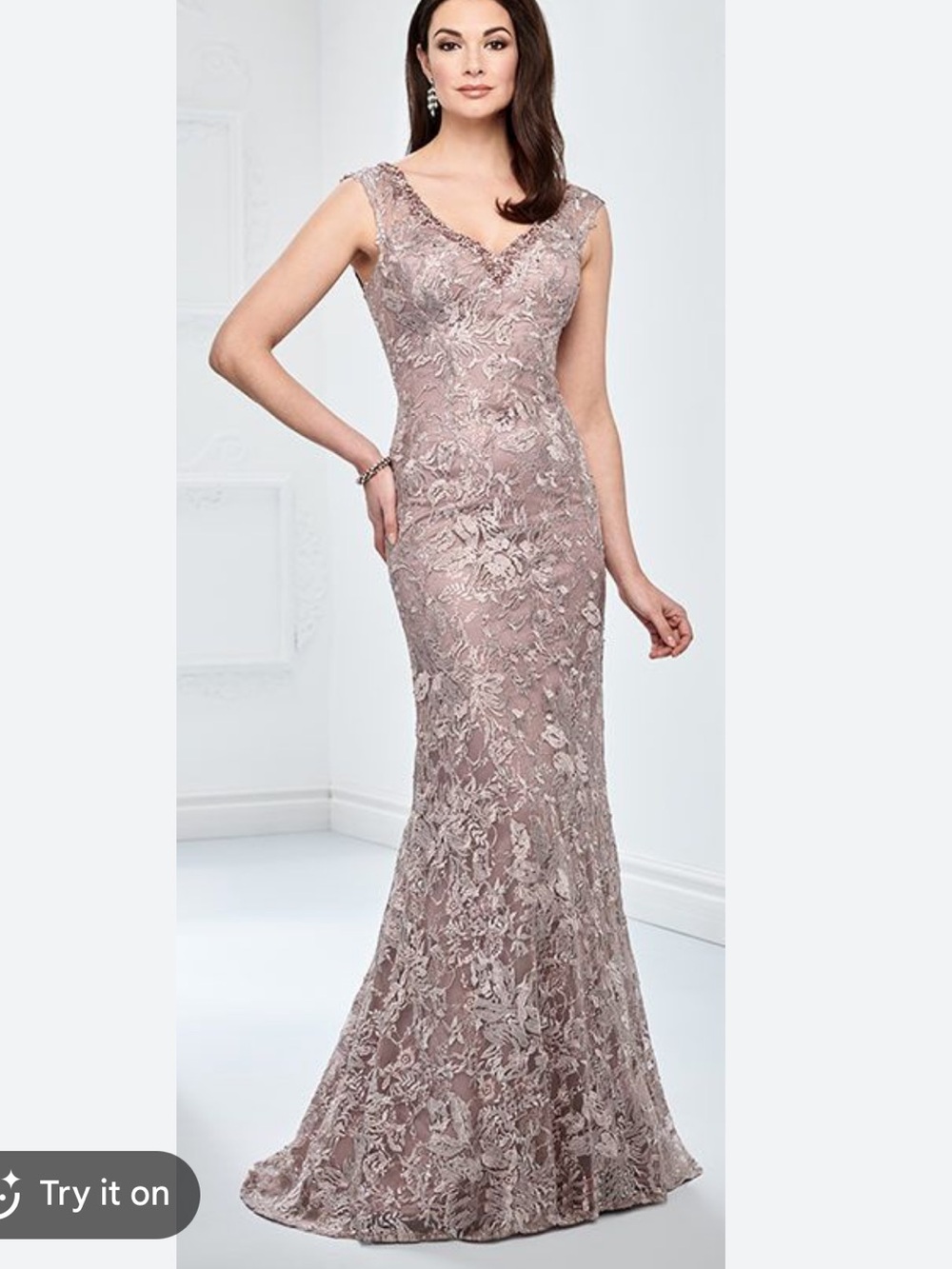Montage By Mon Cheri evening gown mother of the bride/groom
